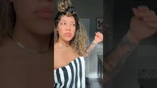 Shaping my Hair & Trimming Split Ends Timelapse #shortsmas #naturalhair #haircutting