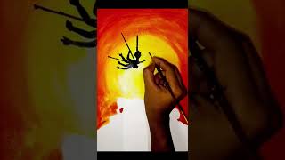 Maa durga drawing  #durgamaa #shorts #youtubeshorts