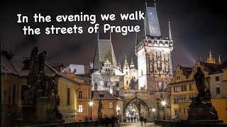 We will spend the night in Prague📍 and listen to great music