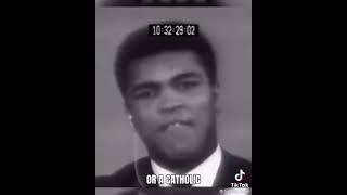 We are not Black muslims, We are MUSLIMS | Muhammad Ali