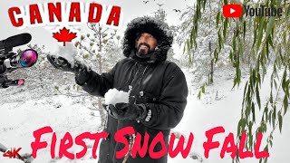 First Winter Snow in Toronto 2022#snow#Canada#toronto#vancouver#ontario#snowfall #mississauga#canada