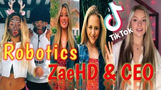 Robotics ZaeHD & CEO tiktok compilation dance challenge || Robotics tiktok challenge trend 2021