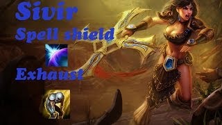 Sivir Can Spell Shield Exhaust