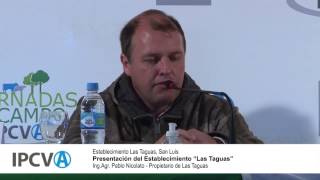 3.1-Presentación del Establecimiento "Las Taguas" - Ing.Agr. Pablo Nicolato  Prop de Las Taguas