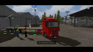 Universal truck simulator : pengalaman pertama mengendarai truck di game UTS - android gameplay