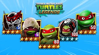 TMNT Legends Raphael's Team (Nick, Vision Quest, Space, Classic, Original)