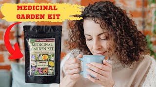 MEDICINAL GARDEN KIT - Medicinal Herb Seed - Kit  Medicinal Garden Kit Reviews -Nicole Apelian