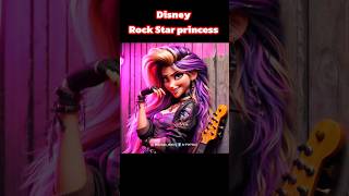 Rock Star ✨ princess 🧝‍♀️ #disneyprincess #rockstar #rocknroll #music #heavymetal #metalmusic