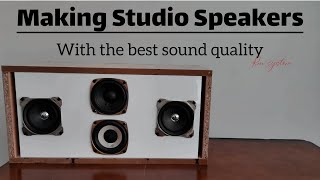 درست کردن جعبه باند || آموزش ساخت جعبه باند با کراس اور || Desktop Speakers,s