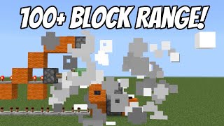 Minecraft bedrock Short/Long range TNT Cannon!