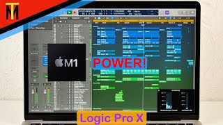 MacBook Pro 13" mit Apple M1 Prozessor - Logic Pro X Benchmark & Vergleich