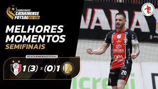 Melhores Momentos | Semifinais | JEC/Krona 1 (3) X (0) 1 Criciúma Futsal| Série Ouro 2024