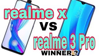 Realme X VS realme 3 Pro speed test