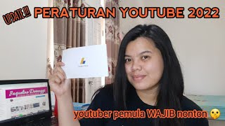 Update PERATURAN YOUTUBE 2022 | Youtuber Pemula | Vlog eps.17