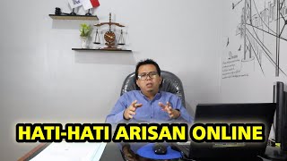 MODUS PENIPUAN ARISAN ONLINE