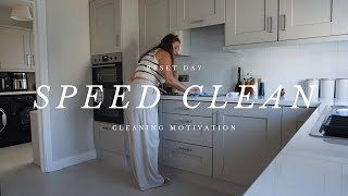 Speed clean | reset day | extreme cleaning motivation | clean with me