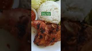 Ayam bakar bali porsi besar.