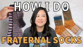 How I Do: Fraternal Socks