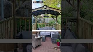 eDecks #Garden #Gazebo #transformation #beforeandafter