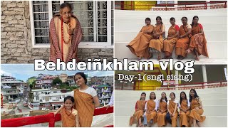 BEHDEIÑKHLAM FESTIVAL 2022 || DAY-1 || SNGI SIANG || Alosa Shylla