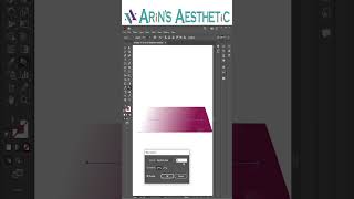 Latter A flip text effect in adobe illustrator!! @ARiNSAESTHETiC