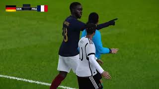 PES 2021 - Allemagne x France - SIMULAÇÃO Amistoso 2023