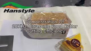 20KHz Titanium Alloy Material Ultrasonic Food Cutter For Cutting Bread, Cakes, Meat Etc.