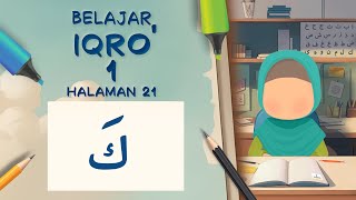 Belajar Iqro' 1 Halaman 21