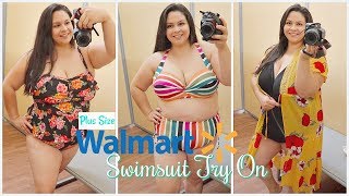 Walmart Swimsuit Try On 2019 | Plus Size & Affordable