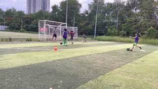 First time Playing soccer