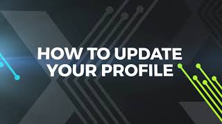 DTX+UCX: NOW - How to update your profile