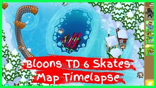 Bloons TD 6 Skates Map Timelapse