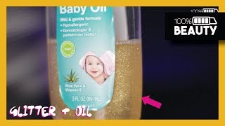 SHIMMER BODY OIL REMAKE! (Tik Tok Beauty Hack)