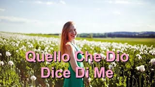 Quello Che Dio Dice Di Me (Who You Say I Am) -Karaoke Flauto Strumentale Reuben Morgan B Fielding V2