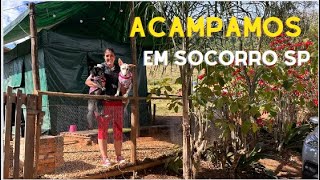 Socorro pet friendly: acampei com minhas cachorras