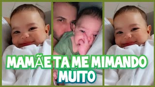 LINDO BABAL GUIMARÃES MOSTRA A MAMÃE EMILY GARCIA BABANDO O MIGUEL 🥰EMILY GARCIA 🥰