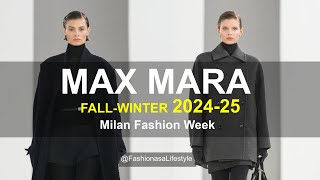 MAX MARA🍁FALL 2024 | MILAN FASHION WEEK