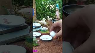 Grand tiny food egg recipe#sorts #vlog #food #viralvideo #asmr #miniaturecooking #2024 #egg #diy