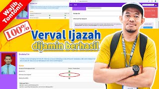 VERVAL IJAZAH TAPI TIDAK MUNCUL CENTANG HIJAU? INI DIA JAWABANNYA SOBAT GURU