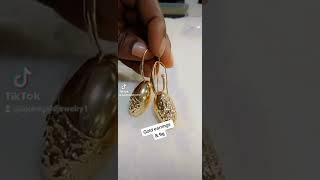 18KARAT GOLD EARRINGS, AVAILABLE FOR NEXT DAY DELIVERY.