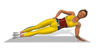 Side Plank :عضلة البطن المائلة