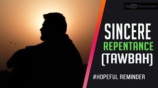 Sincere repentance - Mufti menk - #Hopeful Reminder