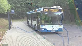 Autobusem po Sopocie - linia 244 (ZKM Gdynia) Sanatorium „Leśnik” - Brodwino #2089