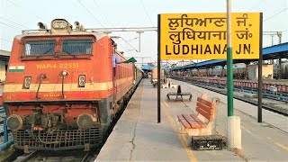 (04687) GARIB RATH SF EXPRESS SPECIAL (Saharsa - Amritsar) Departure From Ludhiana Junction.!