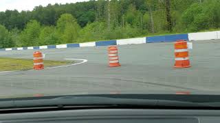 Performance Autocross Driving, dad, 13th run