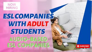 AUDIO-BASED ESL WITH ADULTS STUDENTS | HIRING NOW | Liezel Oh