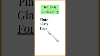 #howtolearnenglish - Kitchen #vocabulary - Part 2