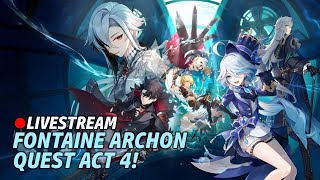 Continuing Fontaine's Archon Quest! | Genshin Impact