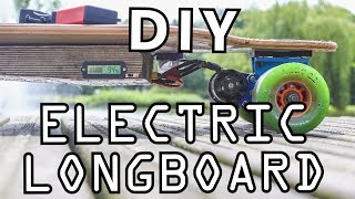 DIY Electric Longboard | 40kmph / 25mph | 20km range |