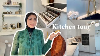 جولة في المطبخ✨كيفية استغلال المساحات الصغيرة kitchen tour